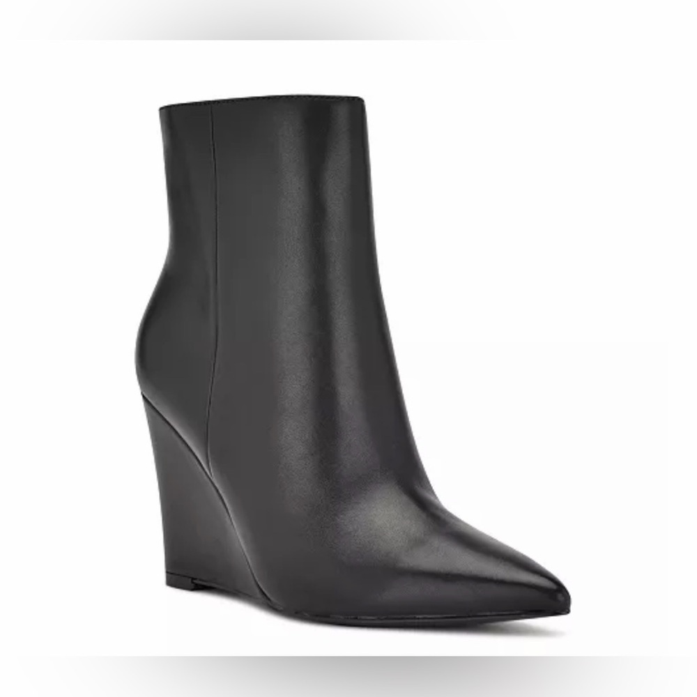 Nine West Paes Wedge Booties - Picture 1 of 8